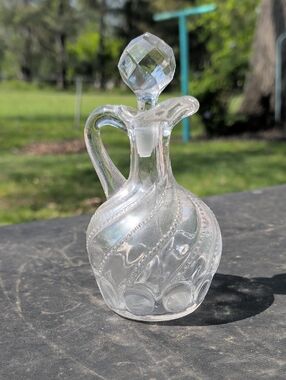 Vinegar Cruet with Stopper -